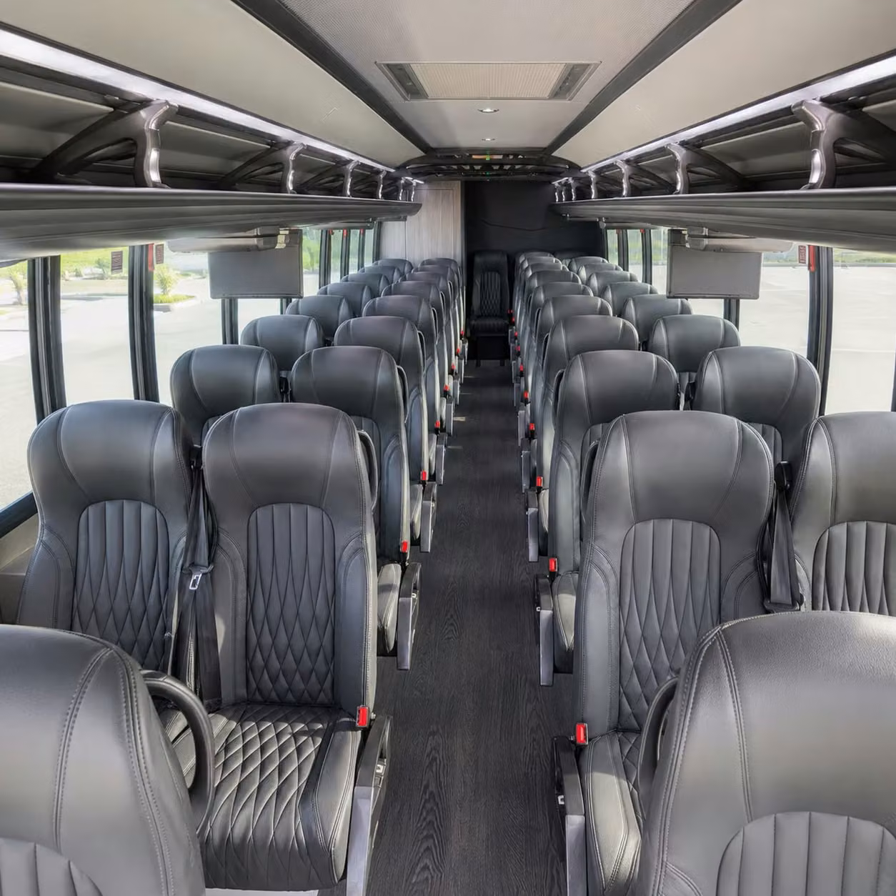 30 passenger minibus interior