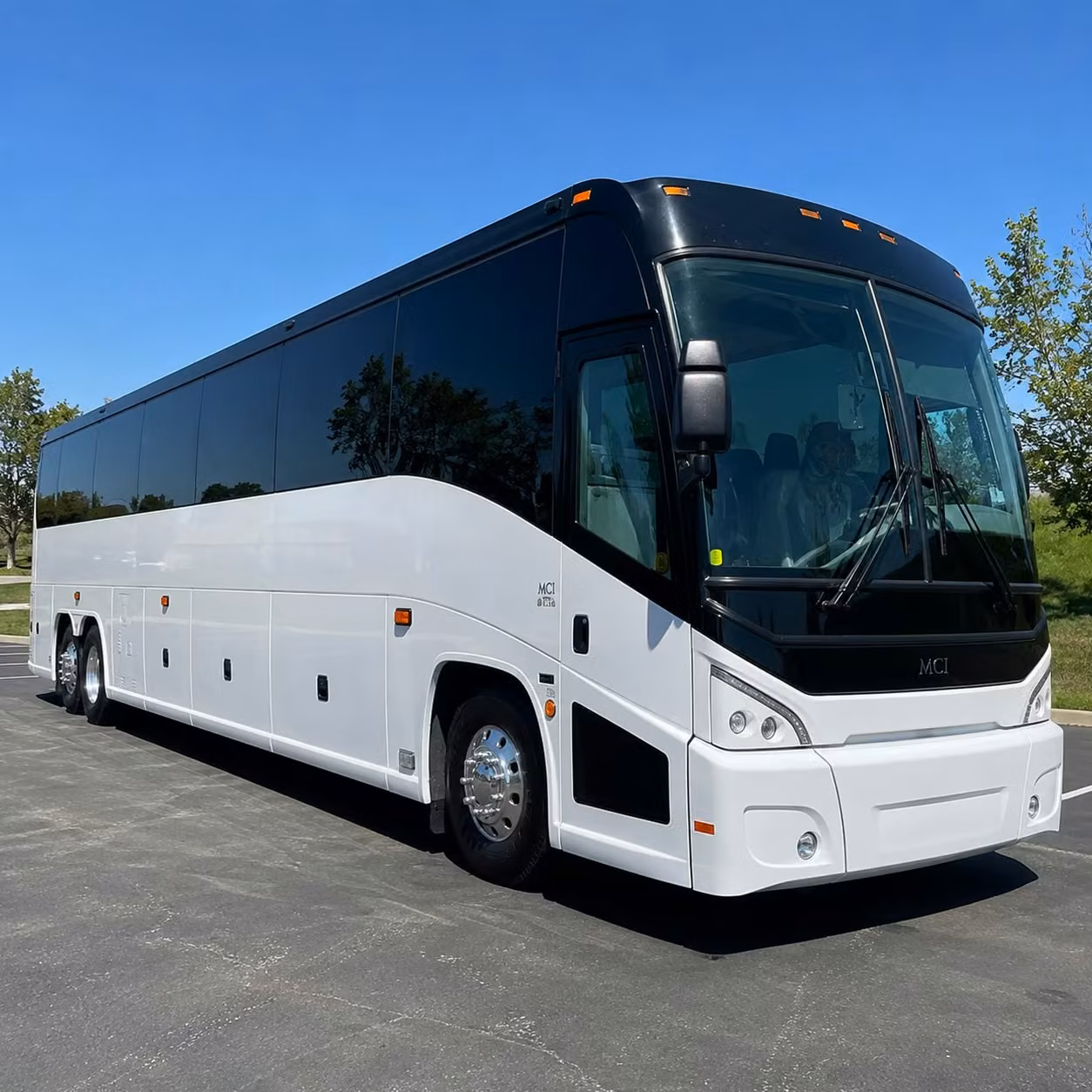 56 passenger charter bus