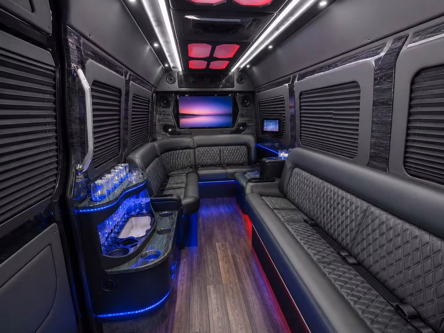 sprinter limousine inside