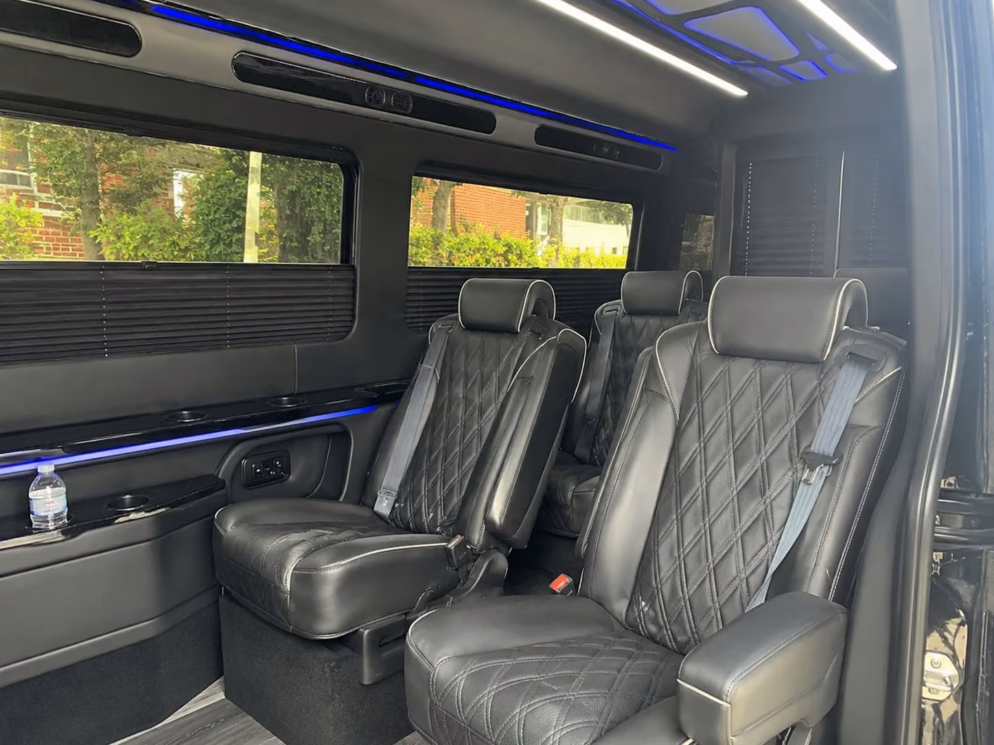 sprinter van with driver interior